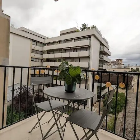 Avec Balcon Et Vue Tour Eiffel شقة